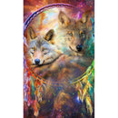 Attrape-rêves Plumes Loup Diamond Painting Broderie Diamant