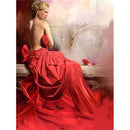 Beauté rouge Diamond Painting Broderie Diamant