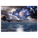 Fleuve et planètes Diamond Painting Broderie Diamant