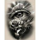 Abstract Roses Eyes Diamond Painting Broderie Diamant