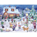 Arbre de Noël Village Maison Diamond Painting Broderie Diamant