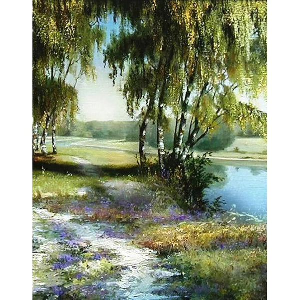 Arbre Printemps Diamond Painting Broderie Diamant