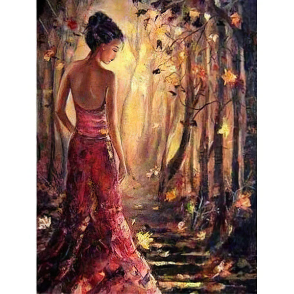 Belle route et beauté Diamond Painting Broderie Diamant