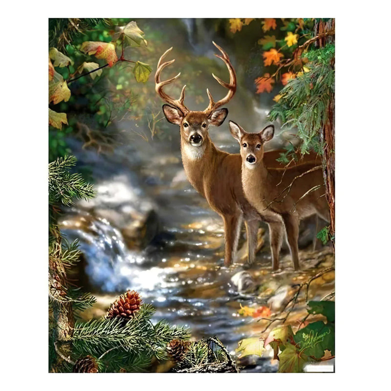 Cerf Diamond Painting Broderie Diamant