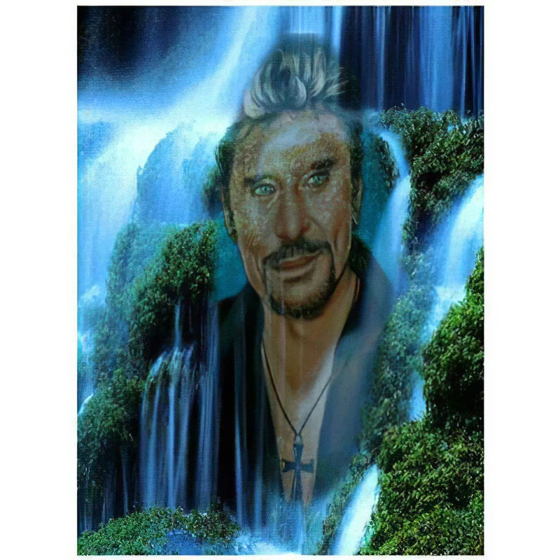 Johnny Hallyday Diamond Painting Broderie Diamant