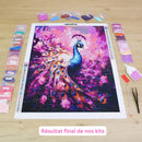 Licorne colorée univers Diamond Painting Broderie Diamant Resultat Final