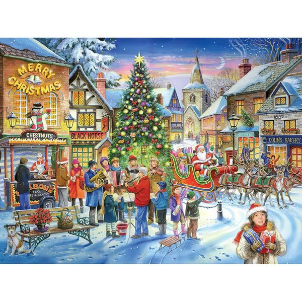 Maisons festives de Noël Diamond Painting Broderie Diamant