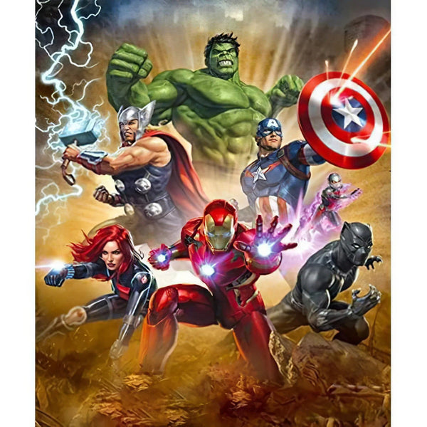 Marvel Avengers Diamond Painting Broderie Diamant