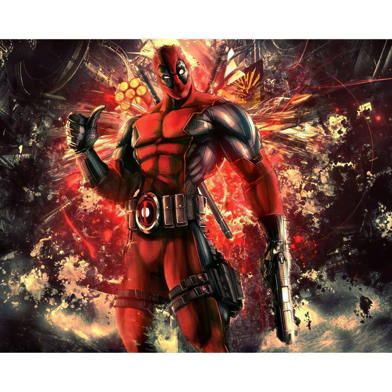 Marvel Deadpool Diamond Painting Broderie Diamant