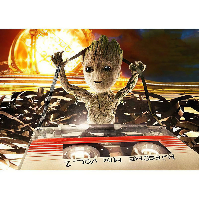 Marvel Groot Diamond Painting Broderie Diamant