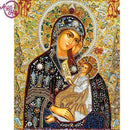 Mère Marie et Jésus Diamond Painting Broderie Diamant