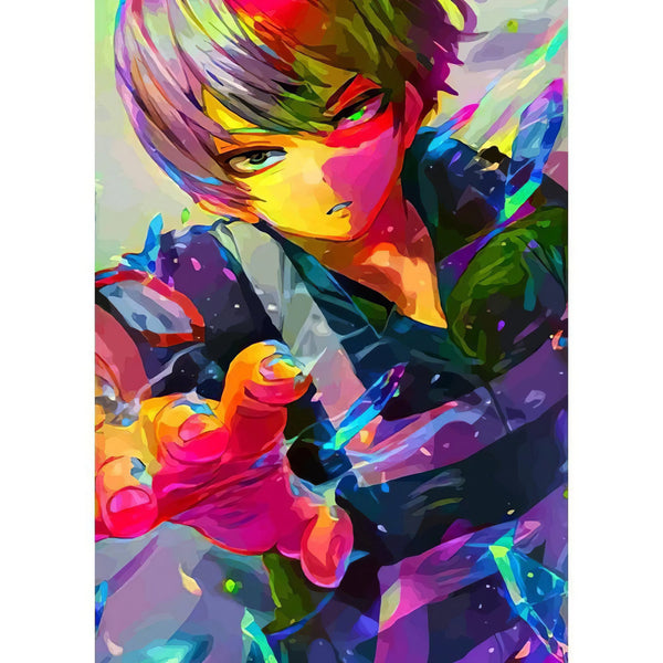 Mon héros académique Todoroki Shoto Diamond Painting Broderie Diamant