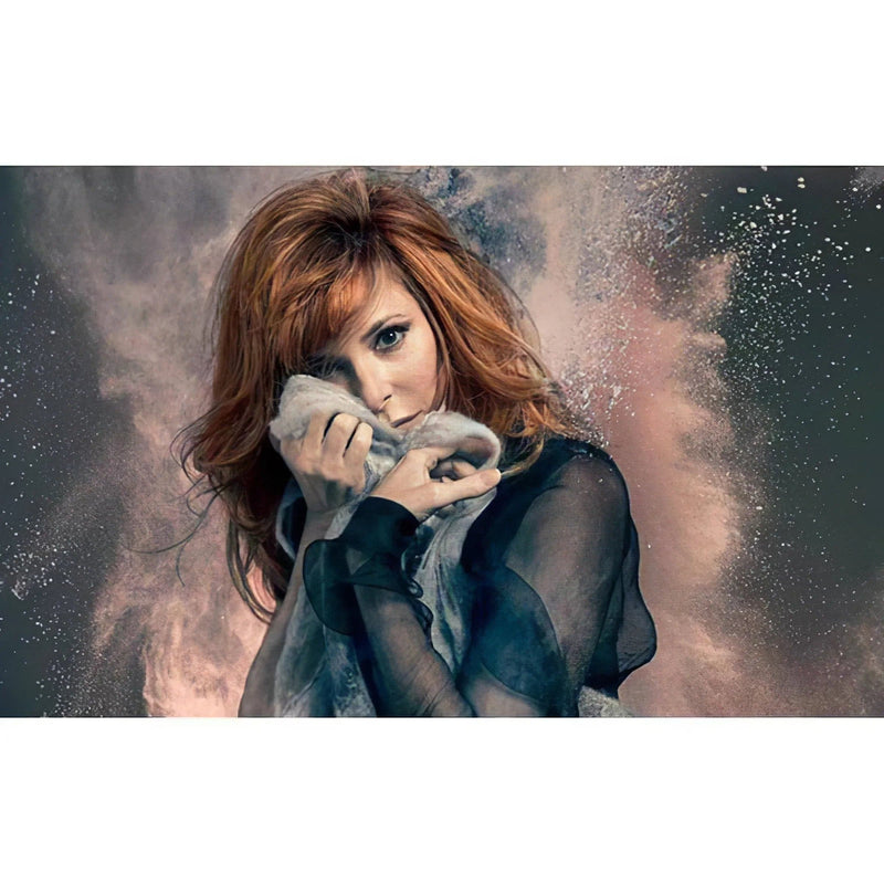 Mylène Farmer Diamond Painting Broderie Diamant