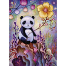 Panda Flower Diamond Painting Broderie Diamant