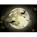 Pleine Lune à Halloween Diamond Painting Broderie Diamant