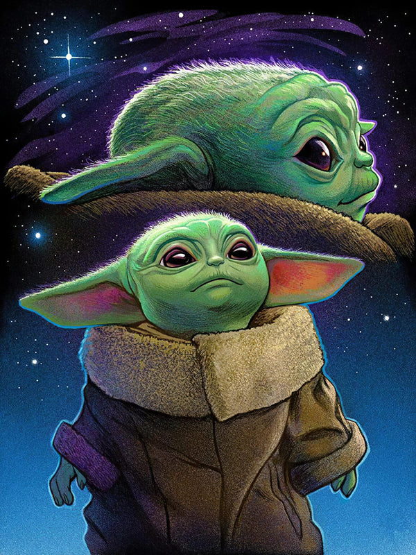 Star Wars bébé Yoda Diamond Painting Broderie Diamant