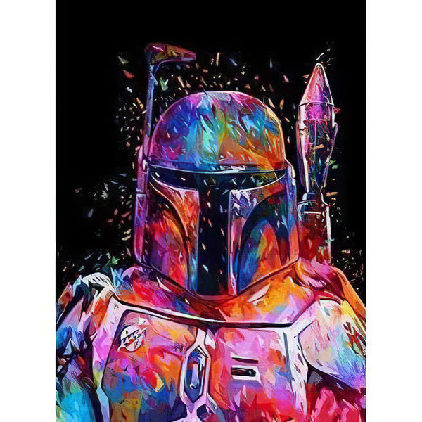 Star Wars Boba Fett Diamond Painting Broderie Diamant