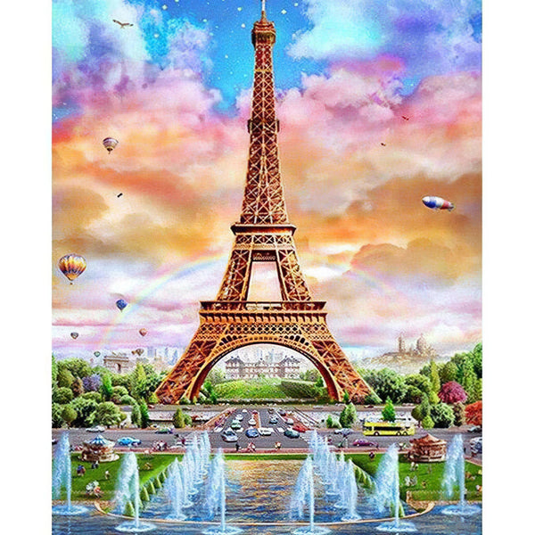 Tour Eiffel Diamond Painting Broderie Diamant