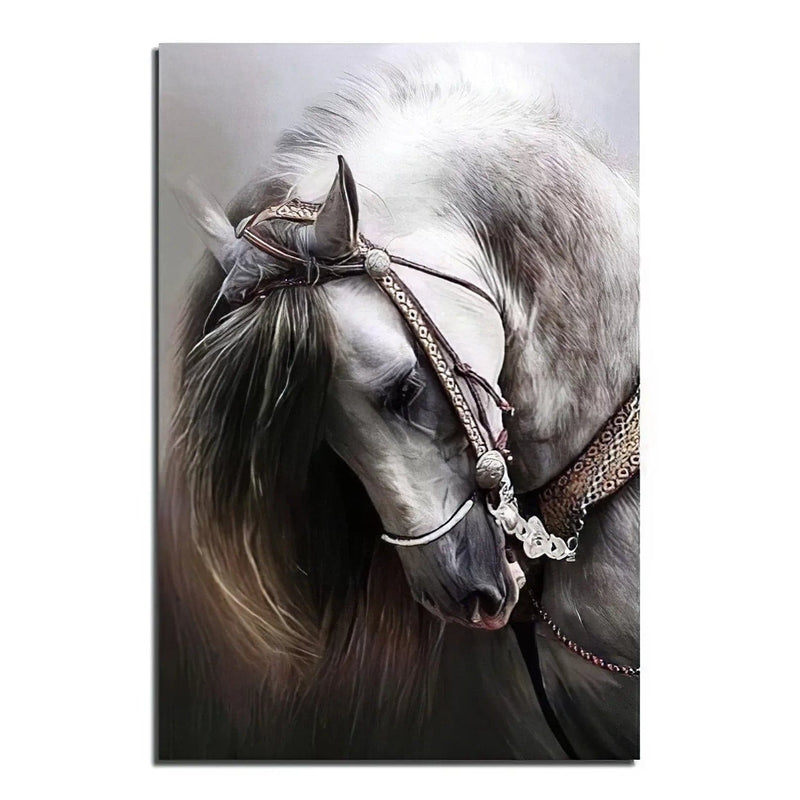 Un Cheval avec une Superbe Crinière Diamond Painting Broderie Diamant