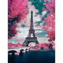 Une Superbe Vue sur la Tour Eiffel Diamond Painting Broderie Diamant